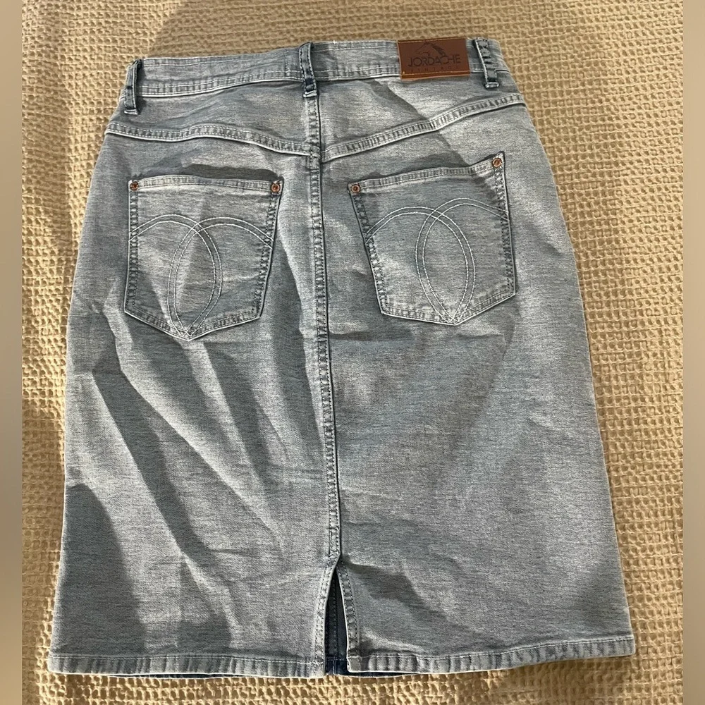 Jordache vintage denim skirt - Picture 3 of 3